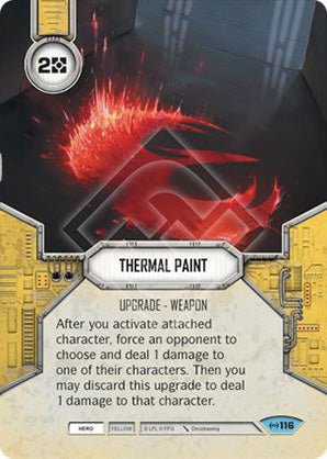 Thermal Paint (EAW) Common Star Wars Destiny Fantasy Flight Games   