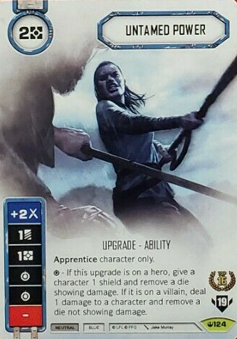 Untamed Power (SOH) Promo (Card Only) Star Wars Destiny Fantasy Flight Games   