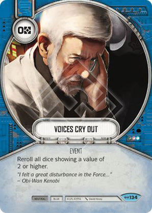 Voices Cry Out (EAW) Common Star Wars Destiny Fantasy Flight Games   