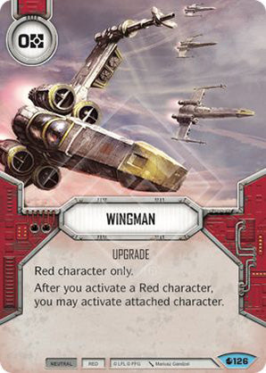 Wingman (SoR) Common Star Wars Destiny Fantasy Flight Games   