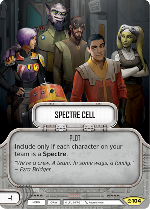 Spectre Cell (CM) Uncommon Star Wars Destiny Fantasy Flight Games   