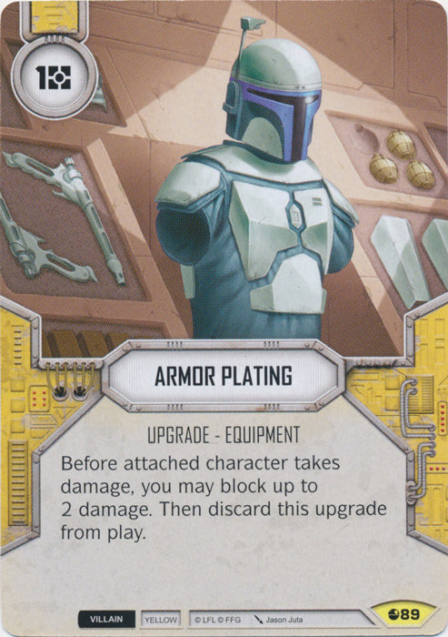 Armor Plating (SoR) Uncommon Star Wars Destiny Fantasy Flight Games   