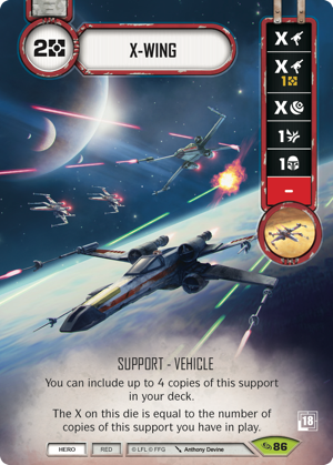 X-Wing (ATG) Promo (Card only) Star Wars Destiny Fantasy Flight Games   